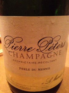 Champagne Pierre Peters Grand Cru “Perle du Mesnil” Blanc de Blancs Brut