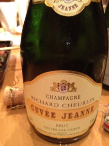 【泡】Champagne Richard Cheurlin Cuvee Jeanne Brut Celles-Sur-Ource NV