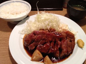大トンテキ定食[300g]