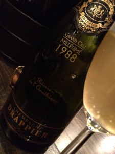 Champagne DRAPPIE Blanc de Blancs Brut Grand Cru Millesime 1988