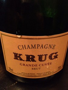 Champagne KRUG Grande Cuvee Brut