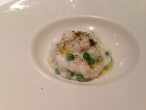 The salt cod risotto