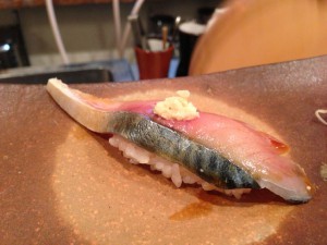 長崎の鯖の生寿司