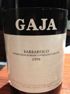 GAJA Barbaresco 1998