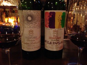 Ch.Mouton Rothschild 飲み比べ