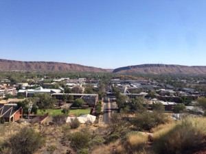 Alice Springsの街並み