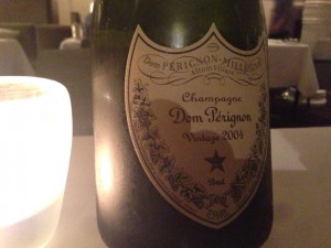 Champagne Dom Perignon Epernay 2004