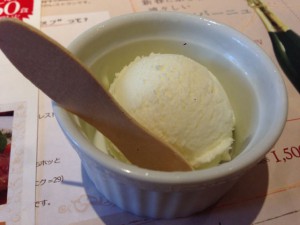 杏仁豆腐のアイス